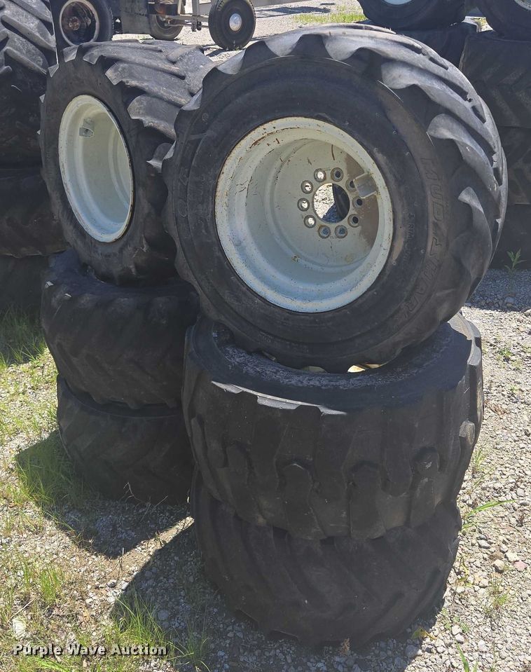 image for item EF1708 (6) 13x15.50-15 tires and wheels