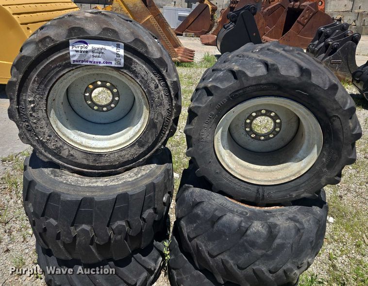 image for item EF1708 (6) 13x15.50-15 tires and wheels