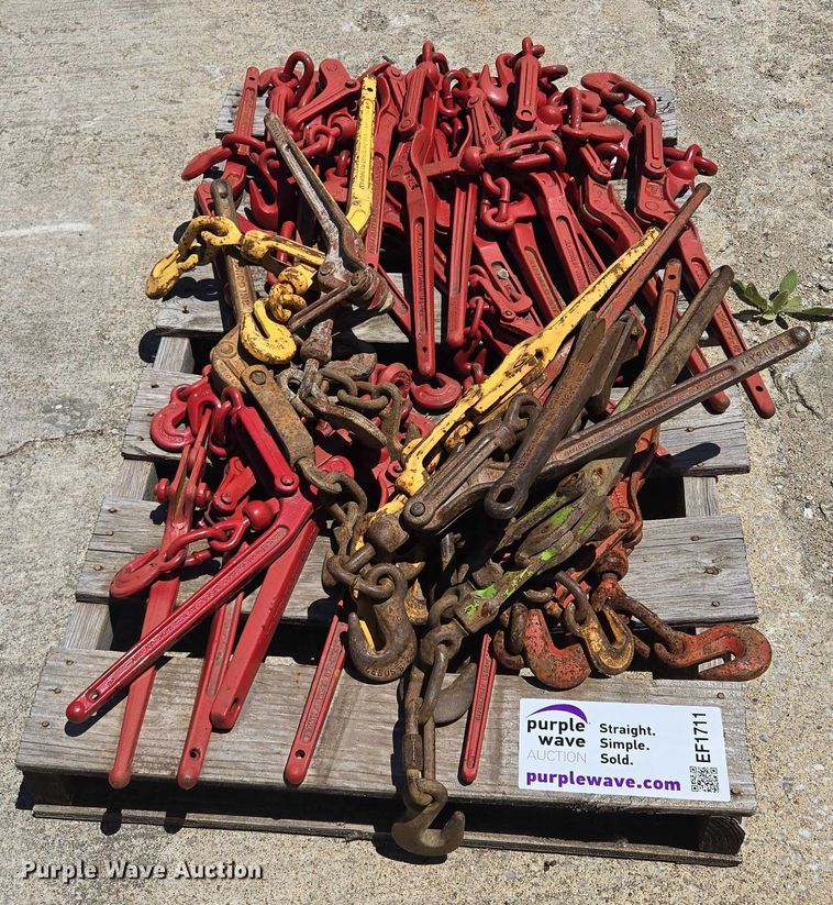 image for item EF1711 Approximately 28 chain binders