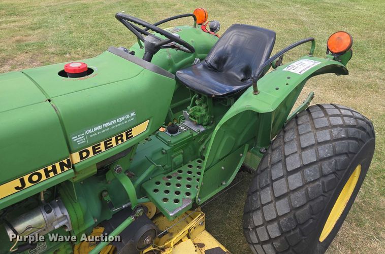 image for item EF1780 1980 John Deere 850 tractor