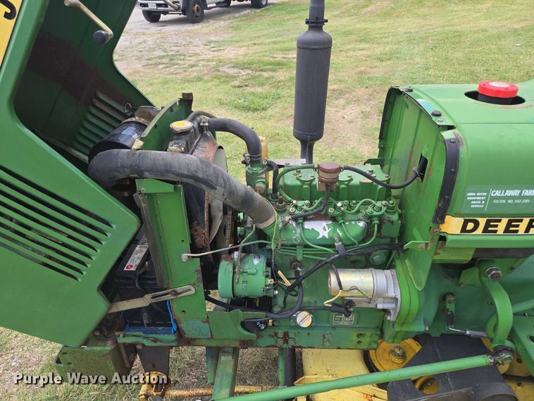 image for item EF1780 1980 John Deere 850 tractor