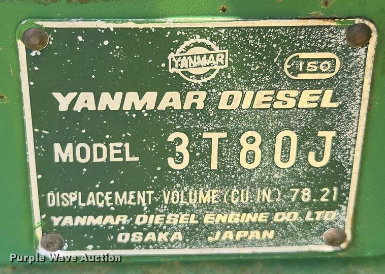 image for item EF1780 1980 John Deere 850 tractor