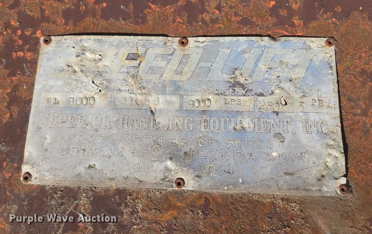 image for item EF1782 Speed Lift SL8000 loading dock