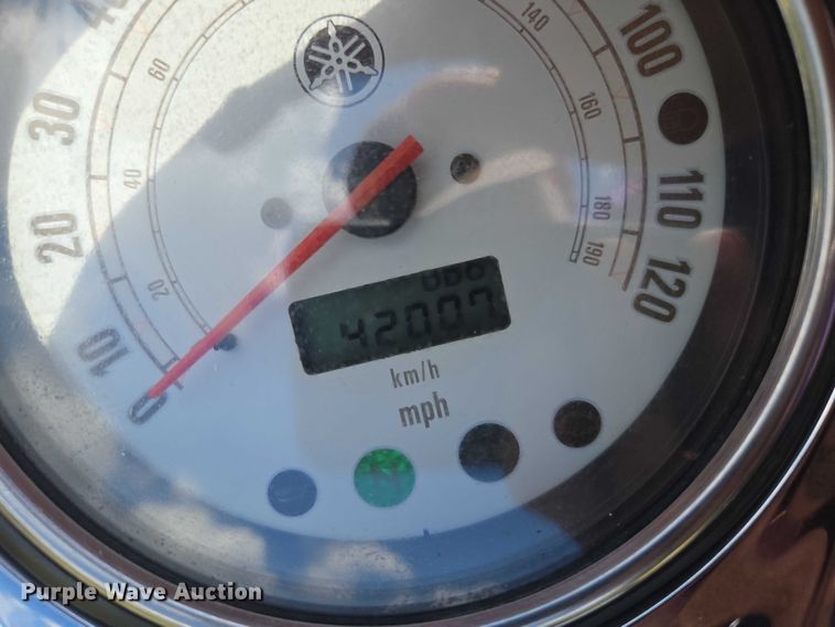 image for item EF1784 2002 Yamaha V Star 1100 motorcycle