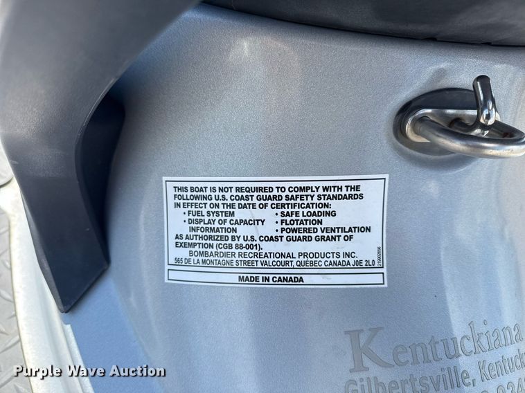 image for item EG5848 2008 Sea-Doo RXT255 personal watercraft