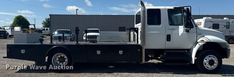 image for item EG5960 2008 International 4300 Ext. Cab flatbed truck