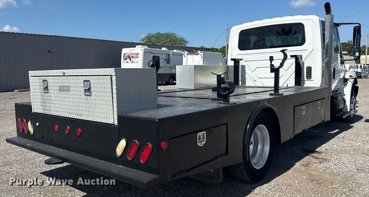 image for item EG5960 2008 International 4300 Ext. Cab flatbed truck
