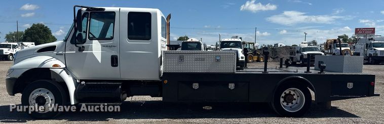 image for item EG5960 2008 International 4300 Ext. Cab flatbed truck