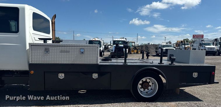 image for item EG5960 2008 International 4300 Ext. Cab flatbed truck