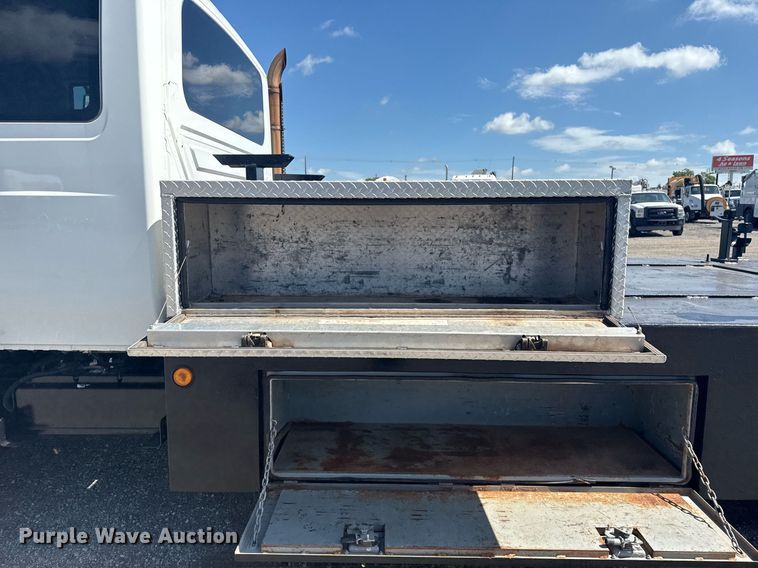 image for item EG5960 2008 International 4300 Ext. Cab flatbed truck