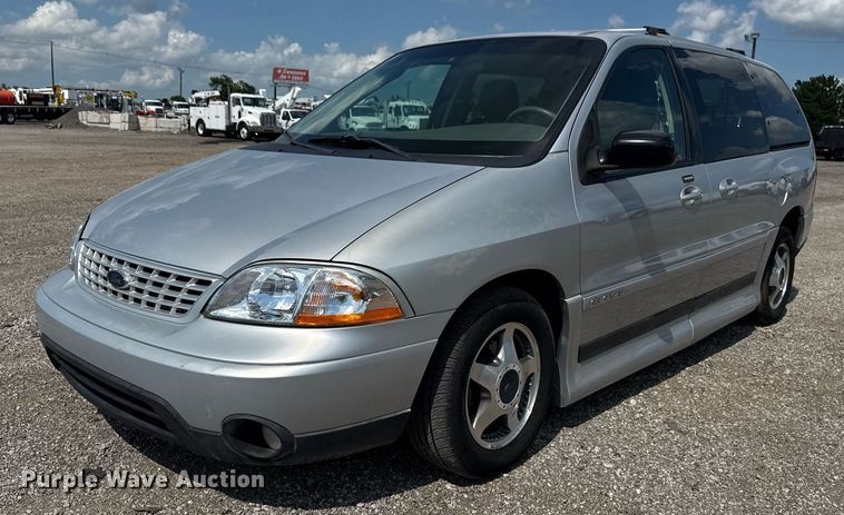 image for item EG6006 2001 Ford Windstar handicap accessible van