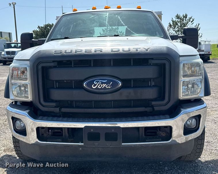 image for item EG6013 2013 Ford F550 Crew Cab flatbed truck
