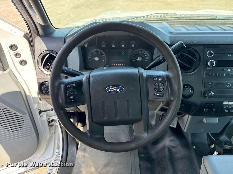 image for item EG6013 2013 Ford F550 Crew Cab flatbed truck