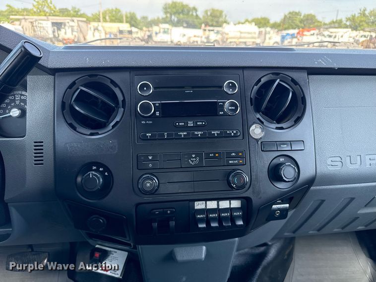 image for item EG6013 2013 Ford F550 Crew Cab flatbed truck