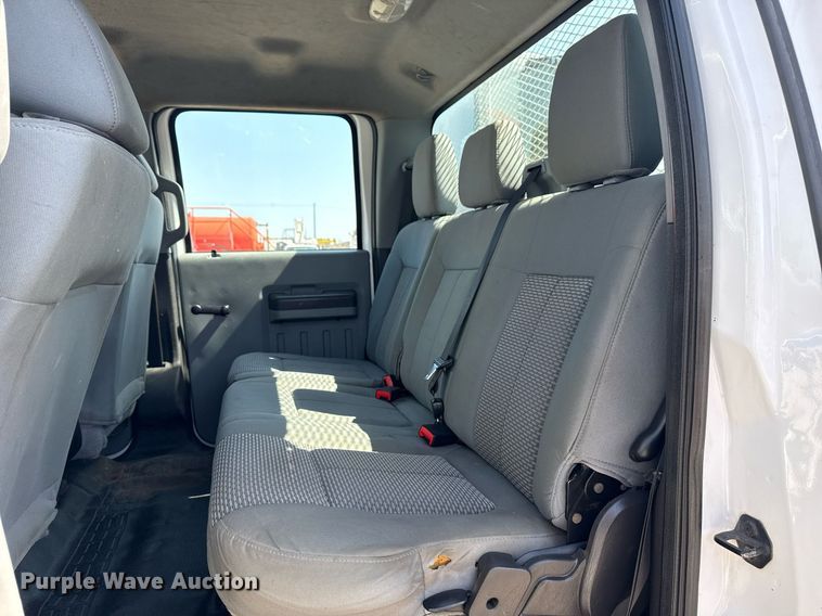 image for item EG6013 2013 Ford F550 Crew Cab flatbed truck