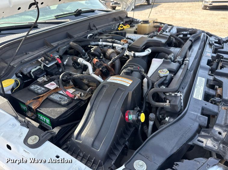 image for item EG6013 2013 Ford F550 Crew Cab flatbed truck