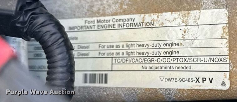 image for item EG6013 2013 Ford F550 Crew Cab flatbed truck