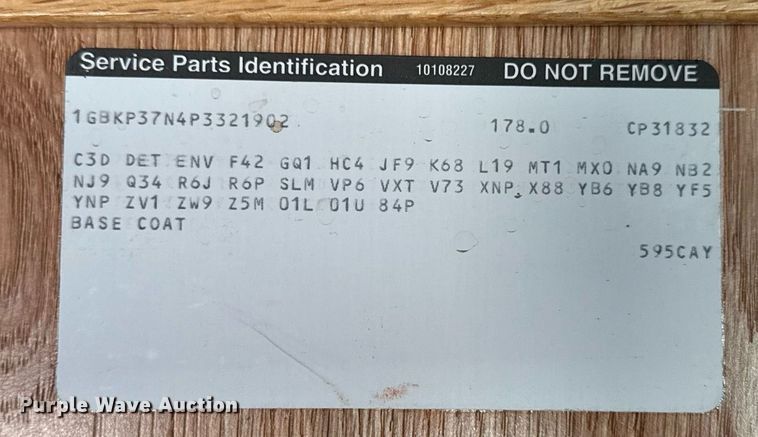 image for item EG6019 1994 SeaBreeze Chevrolet P30 RV