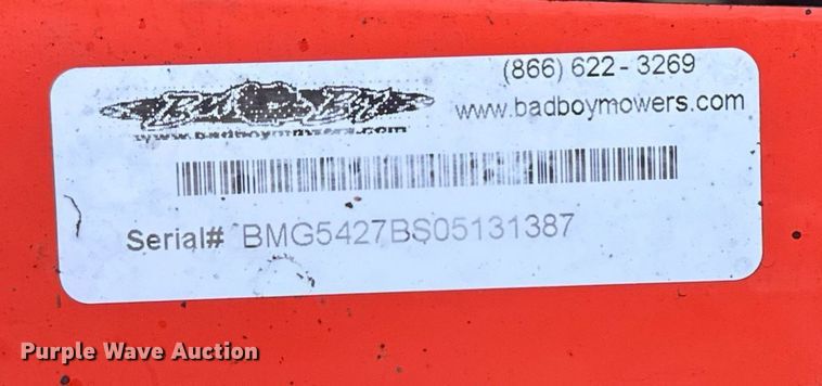 image for item EG8140 Bad Boy MZ Magnum ZTR lawn mower