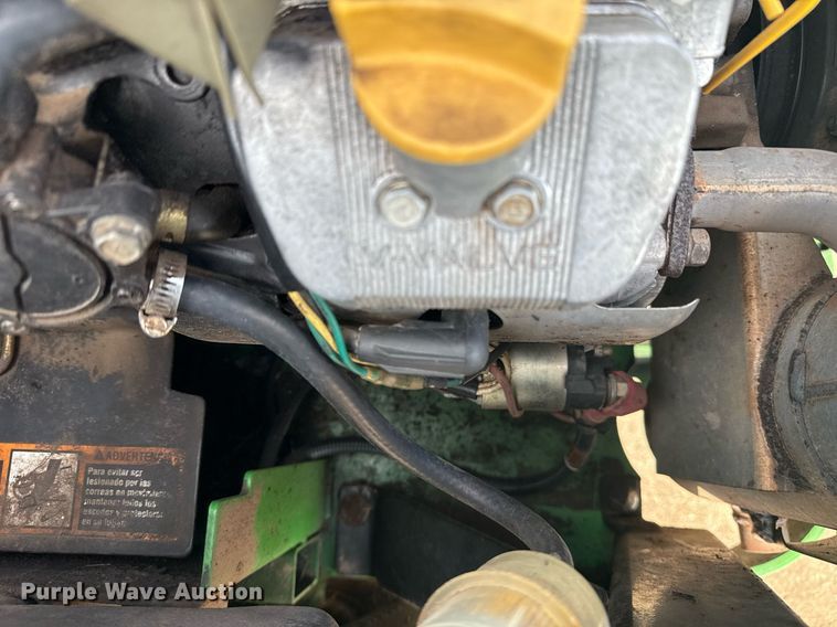 image for item EG8141 John Deere 757 ZTR lawn mower