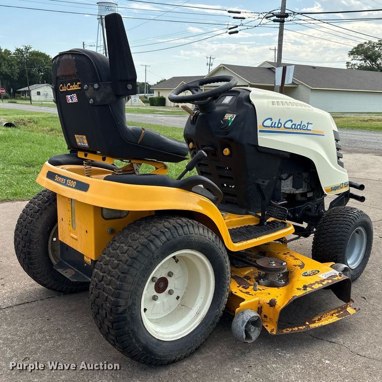 image for item EG8144 Cub Cadet Super LT 1554 lawn mower
