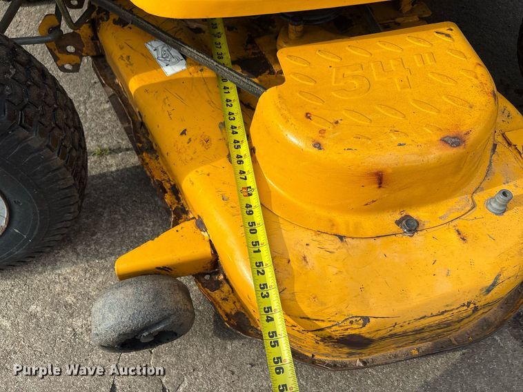 image for item EG8144 Cub Cadet Super LT 1554 lawn mower