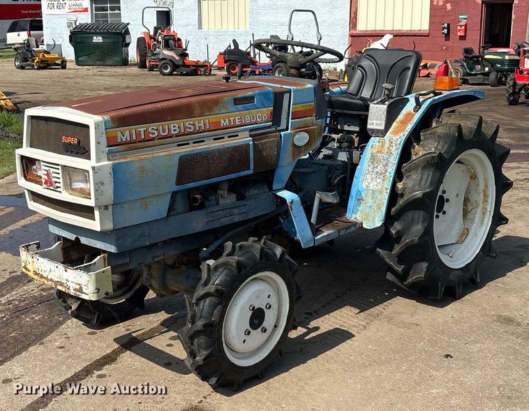 Mitsubishi MTE1800D MFWD Tractor In Haskell OK Item EG8147 Sold 