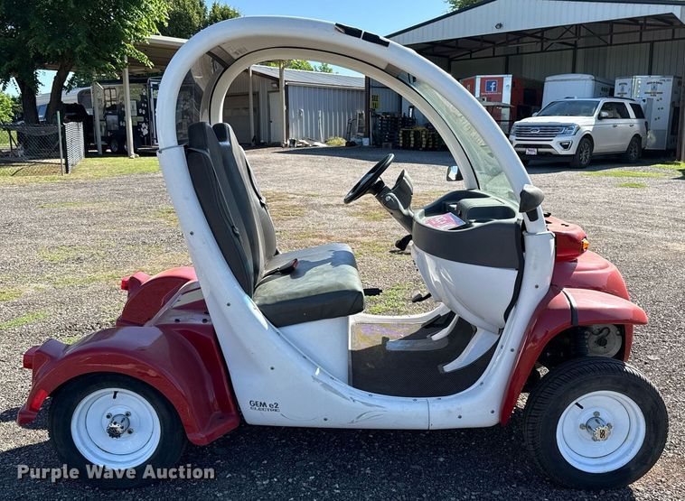 image for item EJ8783 2009 GEM E2 utility vehicle
