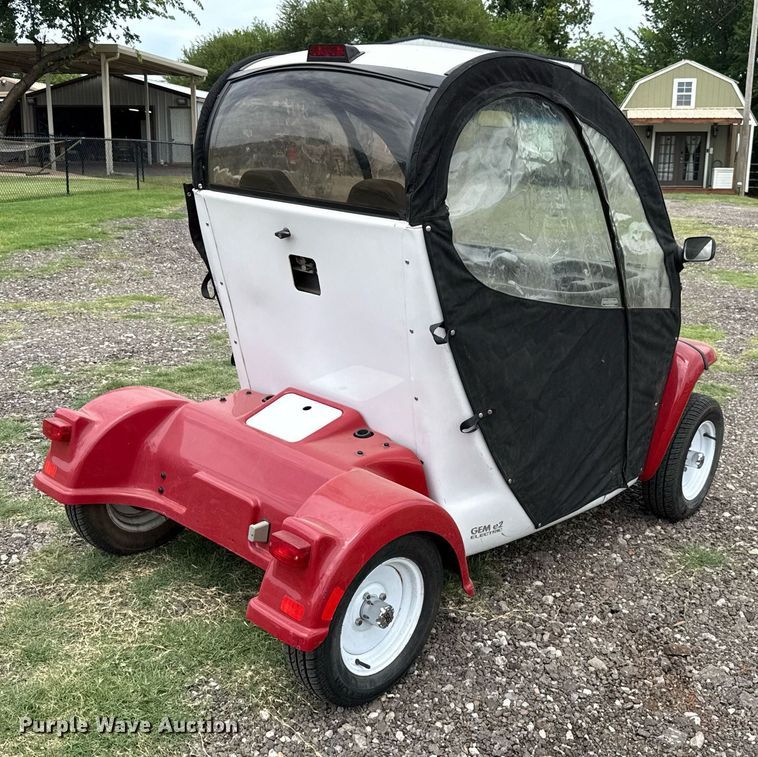 image for item EJ8783 2009 GEM E2 utility vehicle