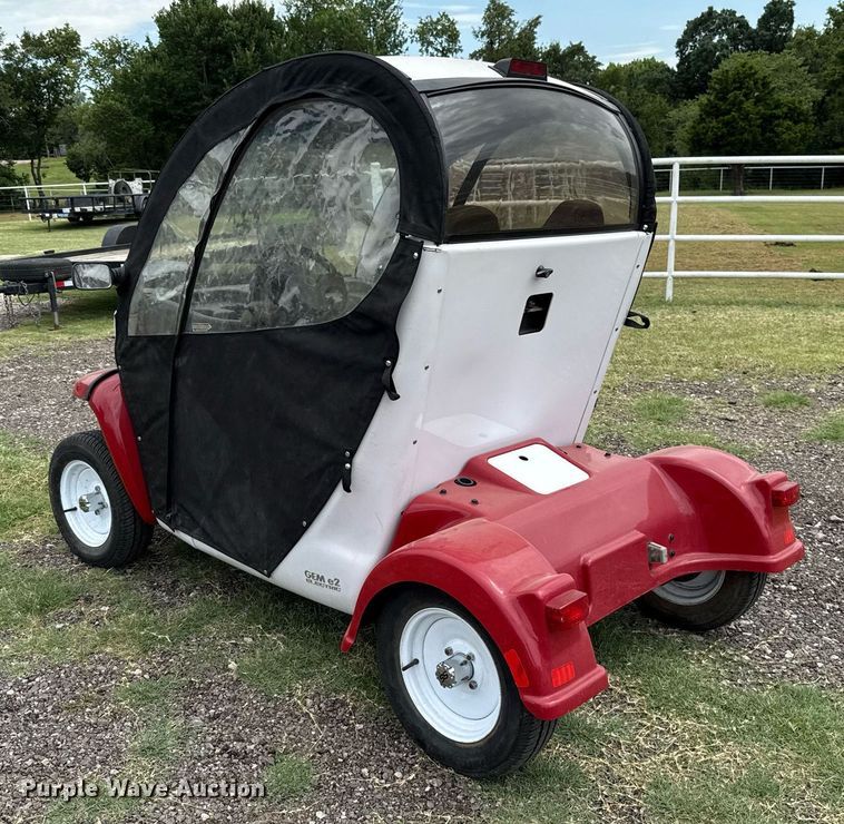 image for item EJ8783 2009 GEM E2 utility vehicle