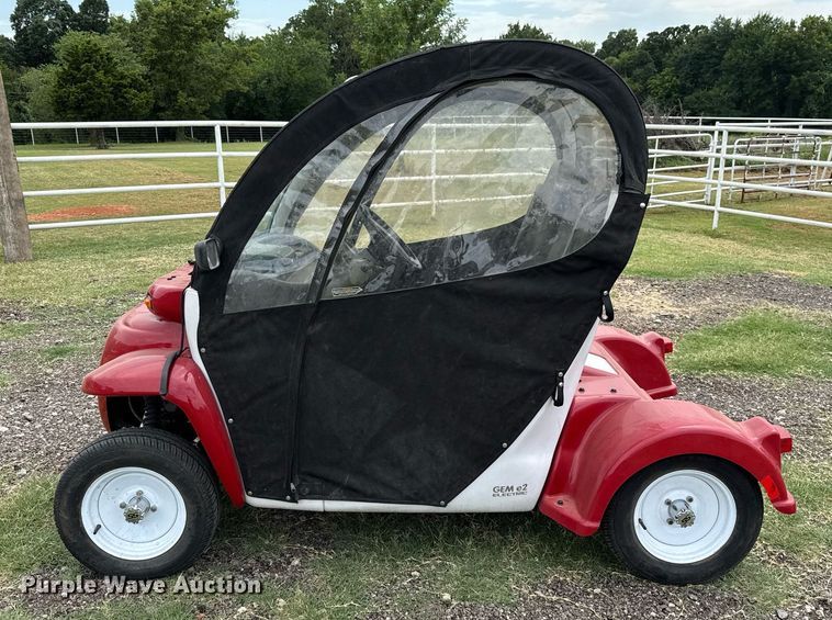 image for item EJ8783 2009 GEM E2 utility vehicle