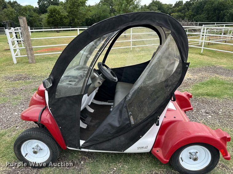 image for item EJ8783 2009 GEM E2 utility vehicle