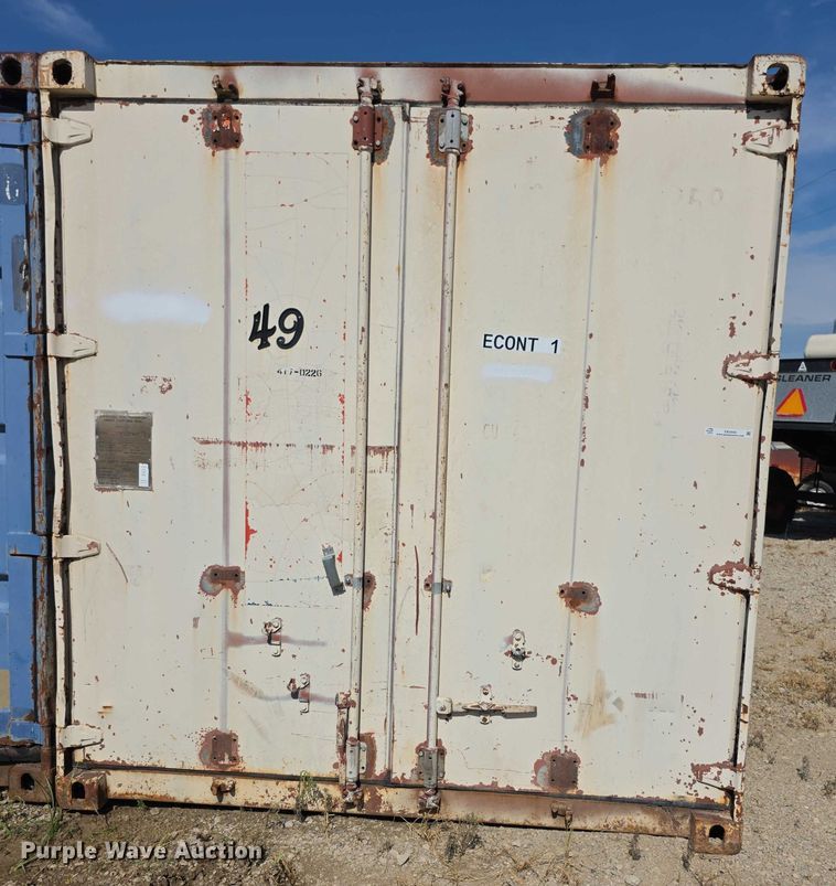 image for item EK5445 1991 TransAmerican BAD4CTTH shipping container
