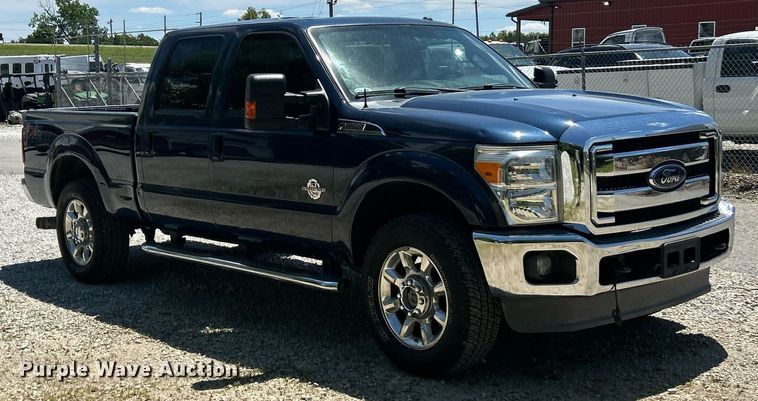 image for item EK8157 2014 Ford F250 Super Duty Lariat Crew Cab pickup truck