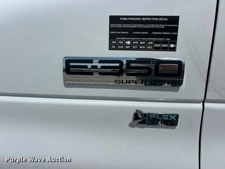 image for item EK8258 2011 Ford E350 Super Duty utility van