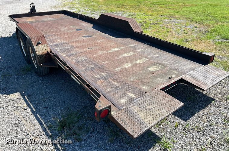 image for item EK8278 2003 Imperial tilt deck utility trailer