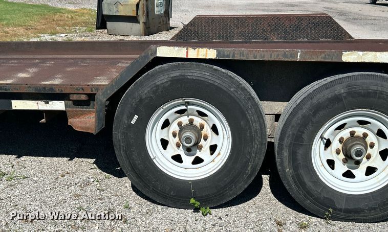 image for item EK8278 2003 Imperial tilt deck utility trailer