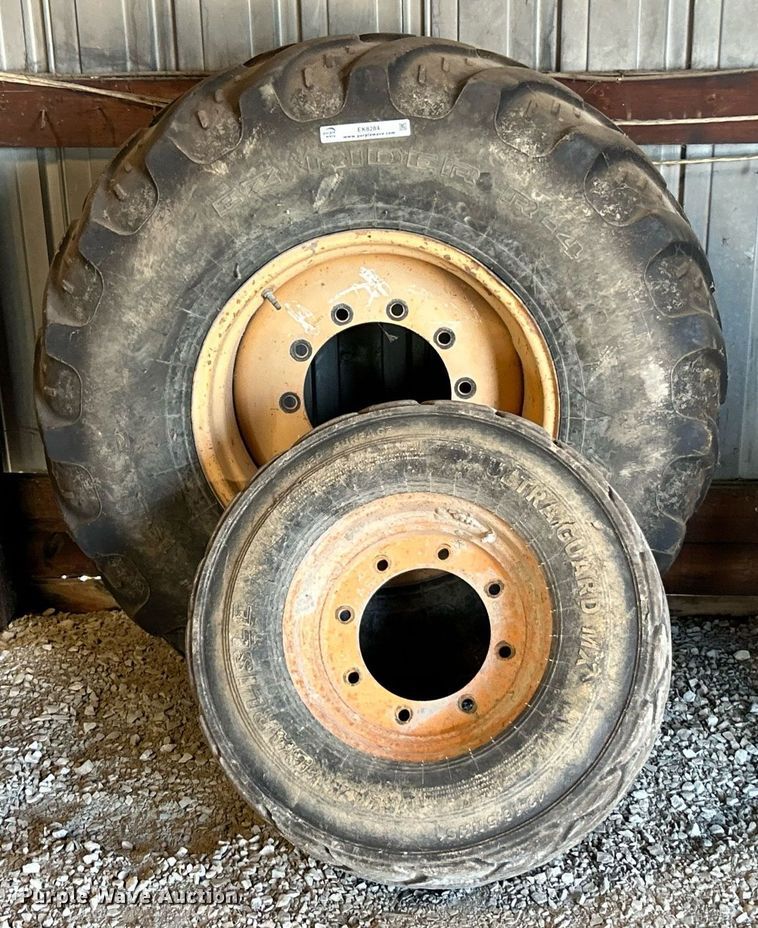 image for item EK8284 (2) tires and wheels