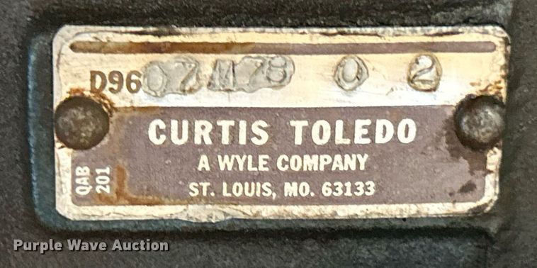 image for item EK8288 Curtis-Toledo CV969R air compressor