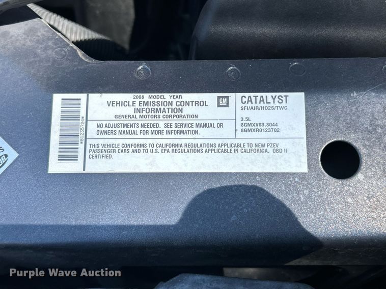 image for item EK8345 2008 Chevrolet Impala LT 