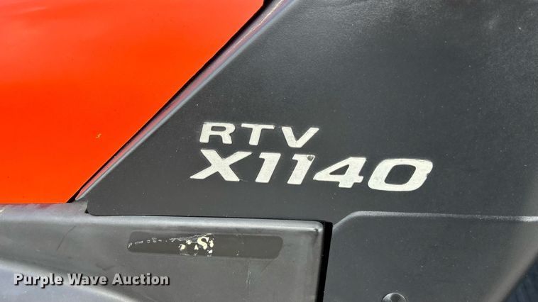 image for item EK8347 2017 Kubota RTV X1140 utility vehicle