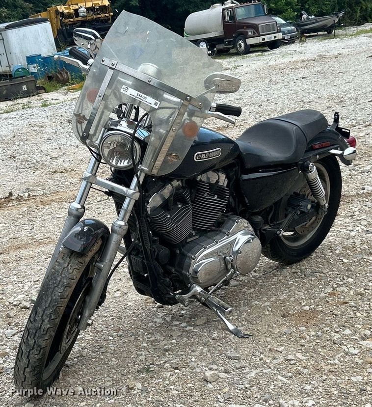 image for item EK8350 2008 Harley-Davidson Sportster 1200 motorcycle