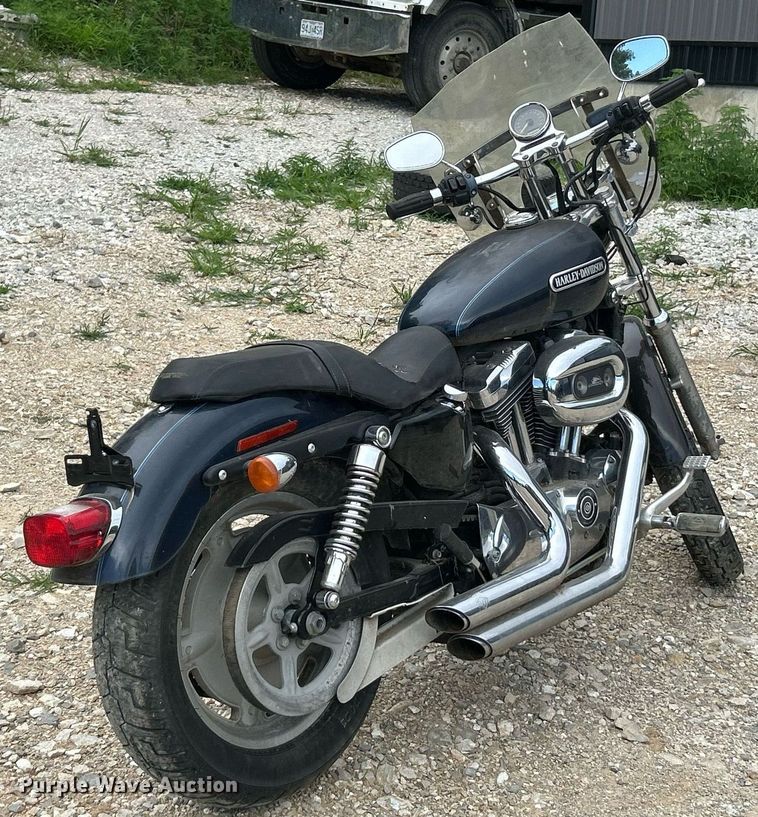 image for item EK8350 2008 Harley-Davidson Sportster 1200 motorcycle