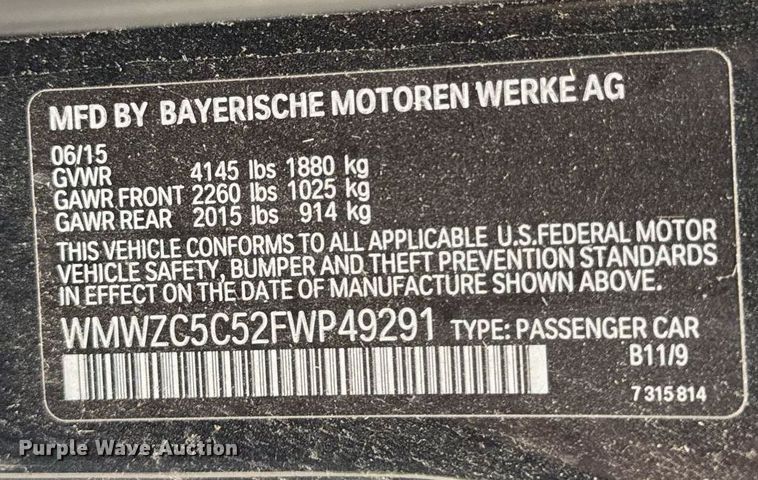 image for item EM2125 2015 Mini Countryman 