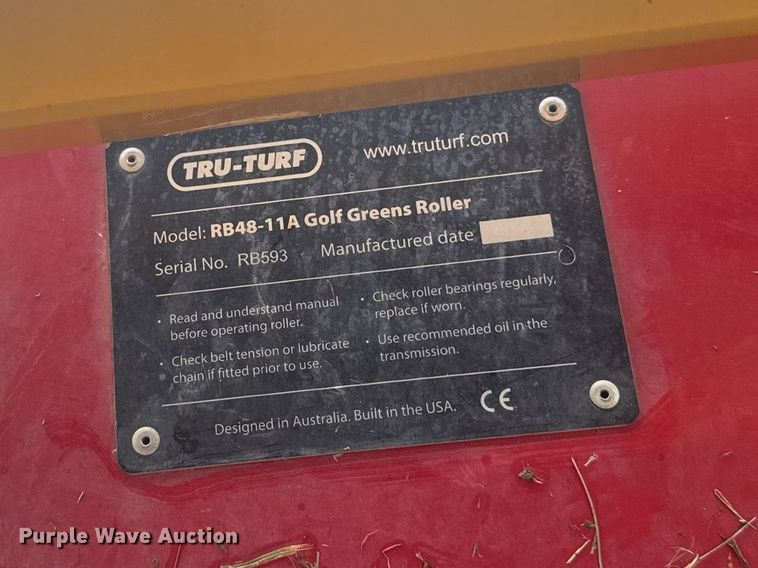 image for item EM2146 Tru-Turf  RB48-11A greens roller