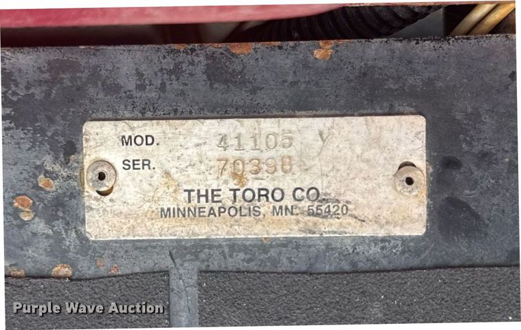 image for item EM2148 2018 Toro Multi Pro 1100 turf sprayer