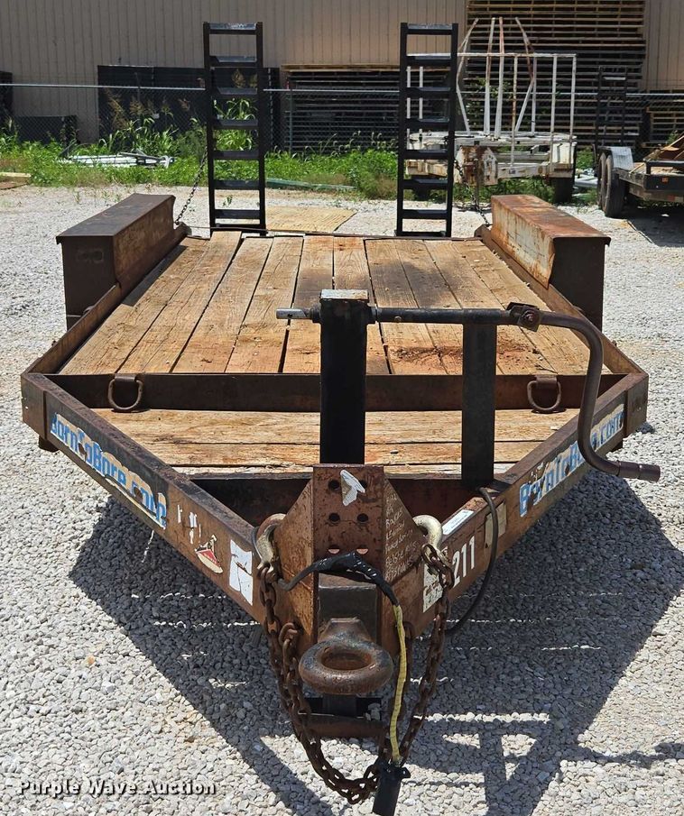 image for item EN2005 1992 Belshe equipment trailer