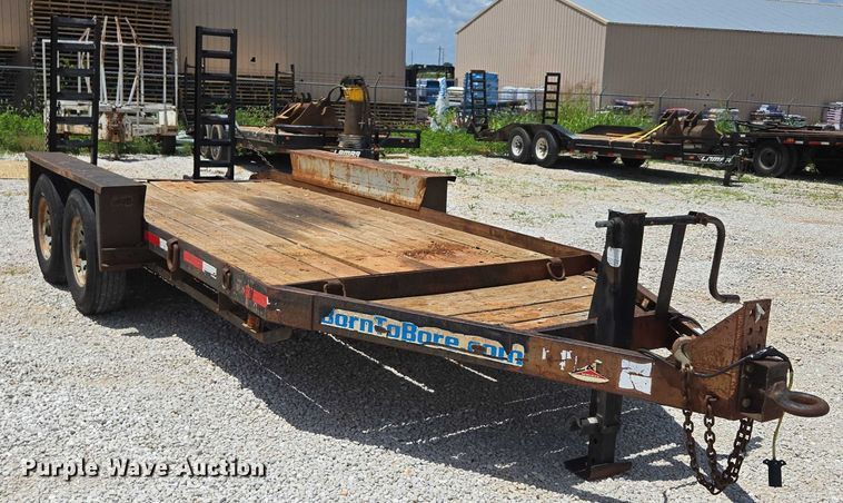 image for item EN2005 1992 Belshe equipment trailer