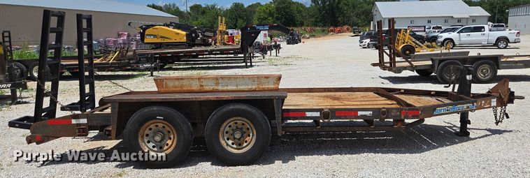 image for item EN2005 1992 Belshe equipment trailer