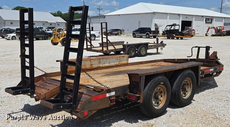 image for item EN2005 1992 Belshe equipment trailer